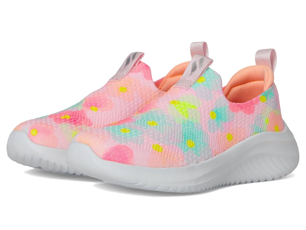 Amazon.com | SKECHERS Girls Ultra Flex 3.0-Floral Fab